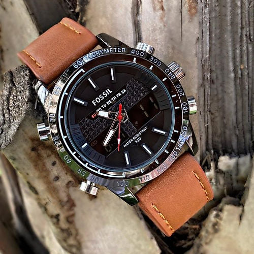 Stylish Fossil Watch For Men (GOPI1420)